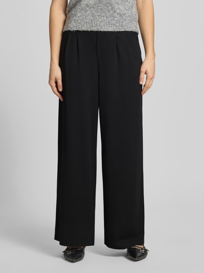 ONLY Wide Leg Hose mit elastischem Bund Modell 'CHRISTINA' Black 4