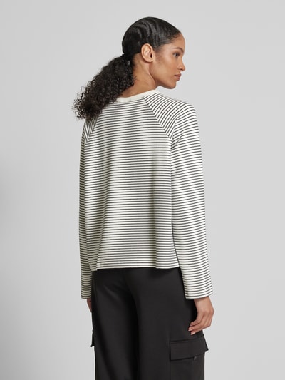 Jake*s Casual Longsleeve mit Rundhalsausschnitt Dunkelblau 5