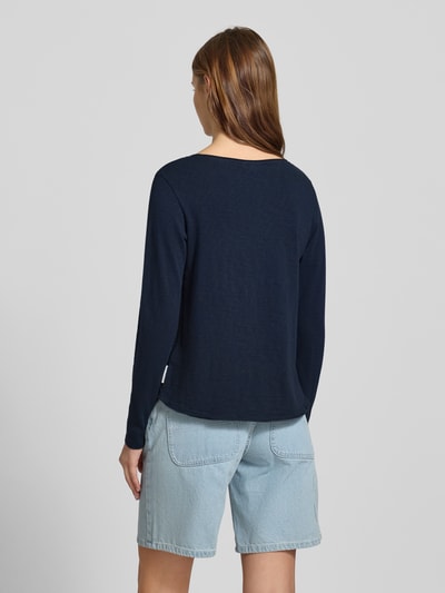 Marc O'Polo Denim Shirt met lange mouwen van biologisch katoen Marineblauw - 5