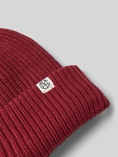 MSCH Copenhagen Beanie aus Viskose-Mix Modell 'GALINE RACHELLE' Rostrot 2