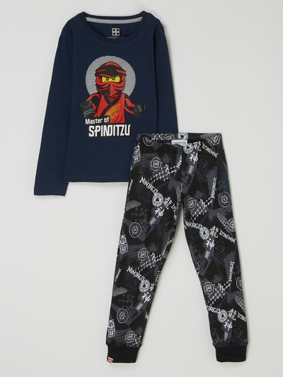 LEGO WEAR Pyjama mit Ninjago®-Print Marine 1