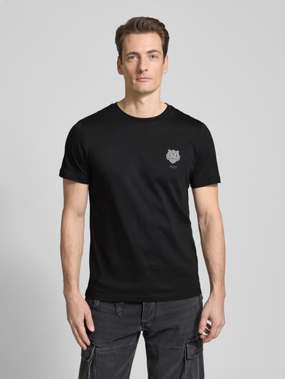 Antony Morato T-Shirt mit Motiv- und Label-Print Black 4