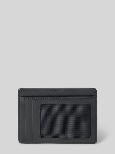 Produktfoto, Kartenetui aus Leder mit RFID-Blocker Modell 'manciano itys' von JOOP! COLLECTION, Rechteckig, Echtleder, Label-Detail, diverse Einsteckfächer, schwarze Farbe, feine glatte Textur.
