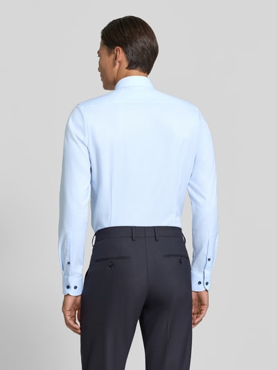 OLYMP Level 5 Body Fit Businesshemd aus Baumwoll-Mix Bleu 5