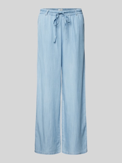 B.Young Wide Leg Stoffhose in Denim-Optik Modell 'Lana' Hellblau 2