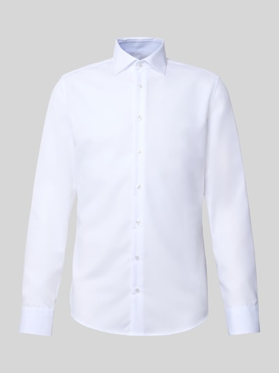 SEIDENSTICKER Koszula biznesowa o kroju regular fit z kołnierzykiem typu kent model ‘New’ Biały 2