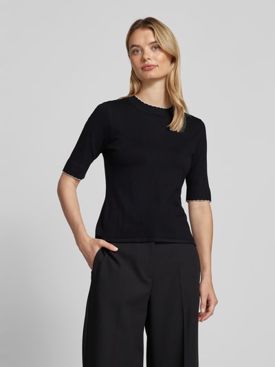 s.Oliver BLACK LABEL Pullover met halflange mouwen  Zwart - 4