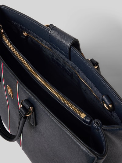 Tommy Hilfiger Torba do ręki z materiał skóropodobny Ciemnoniebieski 5