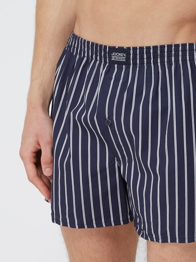 Jockey Boxershorts aus Baumwolle im 2er-Pack Marine 5