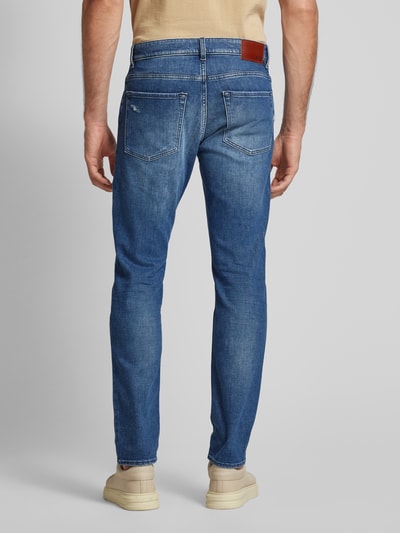 BOSS Orange Regular Fit Jeans im 5-Pocket-Design Modell 'Re.Maine' Jeansblau 5