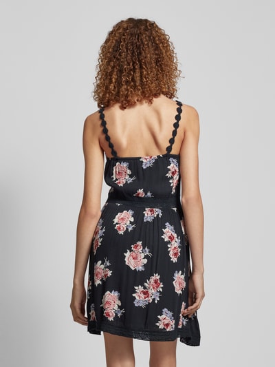 Only Sukienka mini z kwiatowym wzorem model ‘KARMEN ANNE’ Granatowy 5