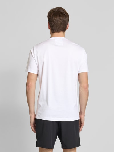 Emporio Armani T-Shirt aus Lyocell-Mix Offwhite 5