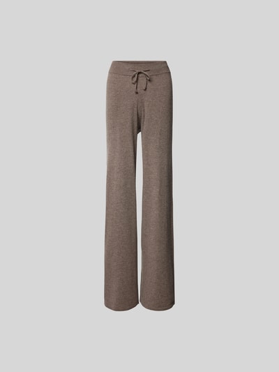 Juvia Stoffhose mit elastischem Bund Taupe 2