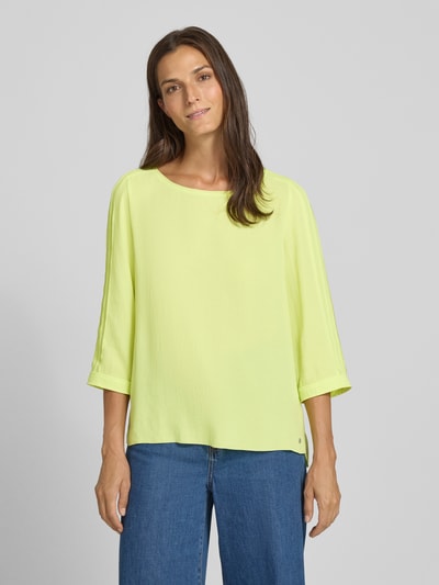 Marc Cain Bluzka z rękawem 3/4 Neonowy żółty 4