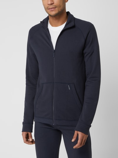 Jockey Sweatjacke mit Stehkragen  Dunkelblau 4