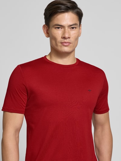 Fynch-Hatton T-shirt z wyhaftowanym logo Czerwony 3