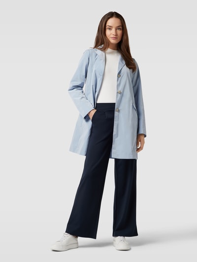 Cicy Bell Damen Mantel Mit Gürtel - Klassischer Reverskragen Lange Jacke Für Herbst & Winter