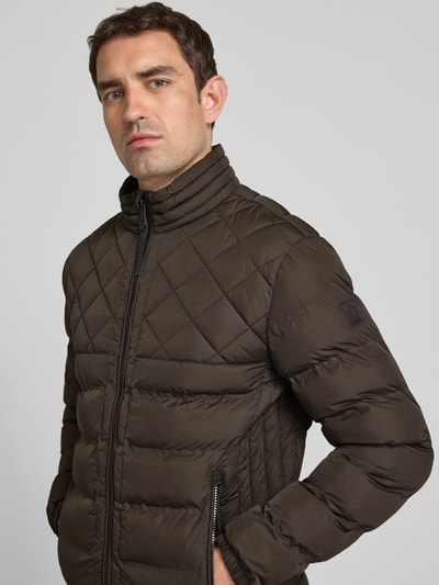 Strellson Steppjacke mit Stehkragen Modell 'Clason' Oliv 3