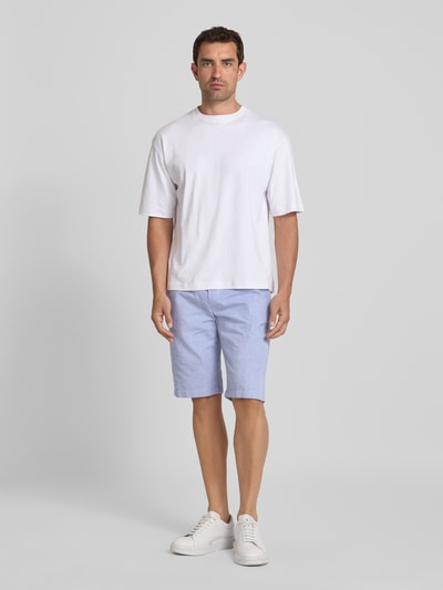 Tom Tailor Denim Regular Fit Shorts aus reiner Baumwolle Hellblau 1