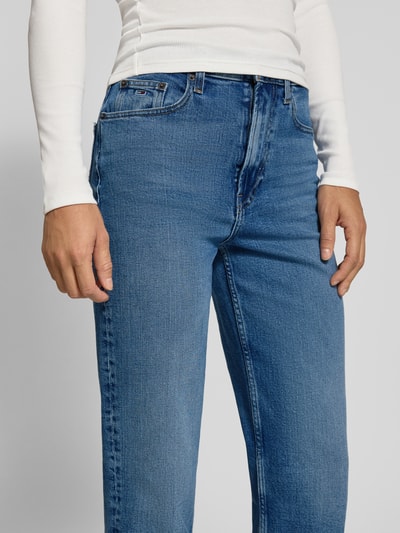 Tommy Jeans Straight Fit Jeans aus Baumwoll-Mix Modell 'LAYLA' Jeansblau 3