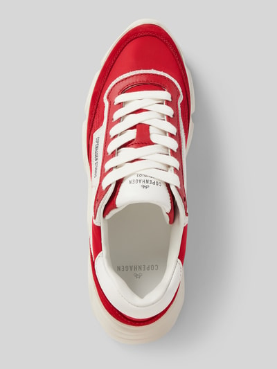 Copenhagen Sneaker mit Label-Print Rot 3