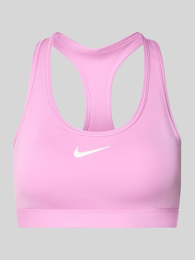 Nike Training Sport-BH mit Racerback-Rückenteil Pink 1