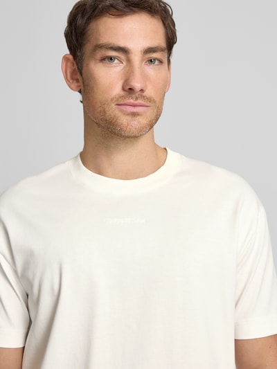 Marc O'Polo Relaxed Fit T-Shirt aus reiner Baumwolle Offwhite 3