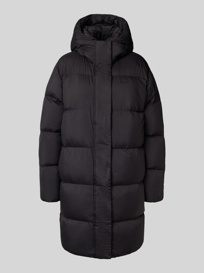 Tommy Hilfiger Regular fit lange donsjas met capuchon  BLACK - 2