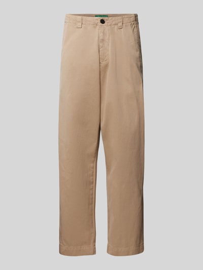 ANNARR Chino mit Paspeltaschen am Gesäß Modell 'STORM' Beige 2