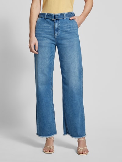 Christian Berg Woman Jeans mit französischen Eingrifftaschen Jeansblau 4