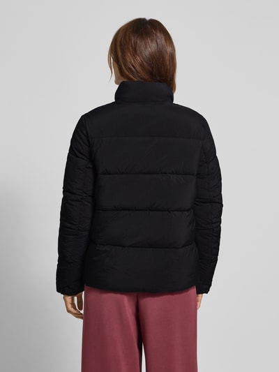 Guess Activewear Gewatteerd jack met labelapplicatie, model 'NEW CLAUDIA' Zwart - 5