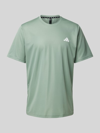 adidas Training T-Shirt mit Label-Print Mint 2