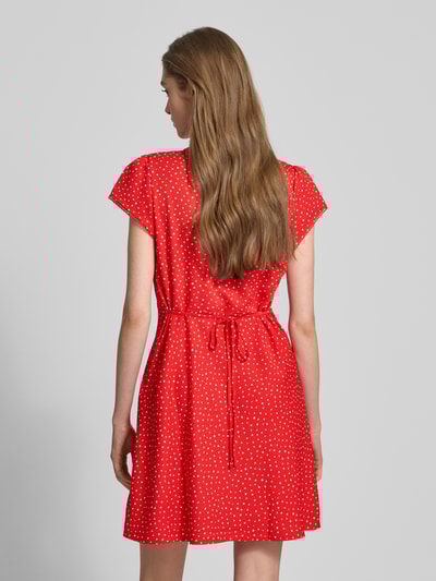 Levi's® Minikleid mit V-Ausschnitt Modell 'MYLA' Rot 5