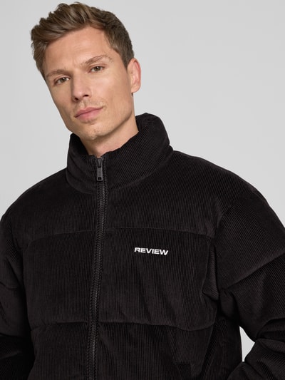 REVIEW Steppjacke mit Reißverschluss Black 3