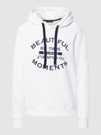 Montego Hoodie met statementprint Wit - 2