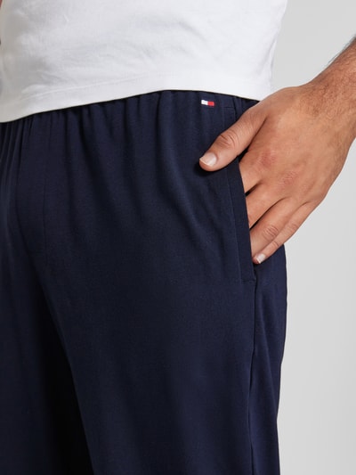 Tommy Hilfiger Tapered Fit Trackpants mit Tunnelzug Marine 3