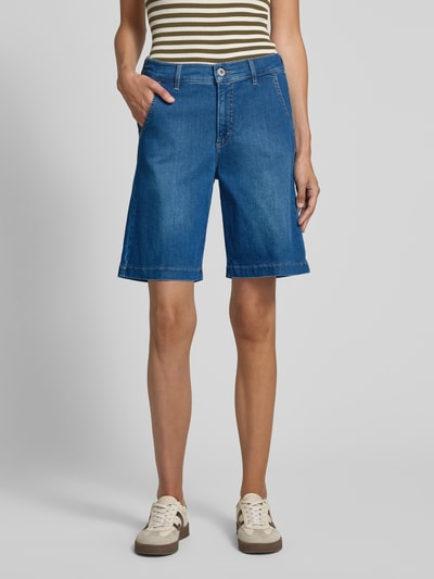 Brax Baggy Fit Jeansbermudas mit Eingrifftaschen Modell 'STYLE.MAINE' Hellblau 4