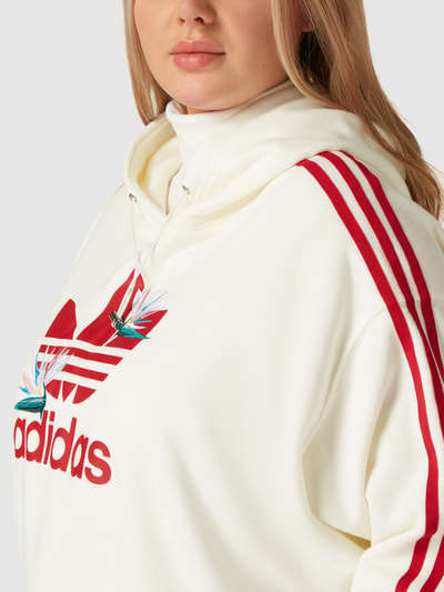 Adidas Originals Plus PLUS SIZE hoodie met capuchon Offwhite - 3