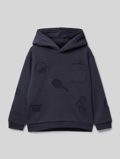 Mayoral Hoodie mit Label-Stitchings Marine 1