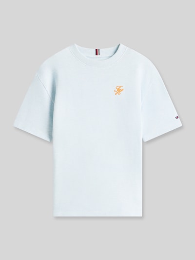Tommy Hilfiger Teens Regular Fit T-Shirt aus reiner Baumwolle Bleu 2