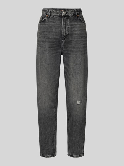 BOSS Orange Regular Fit Jeans im 5-Pocket-Design Modell 'RUTH' Dunkelgrau 2