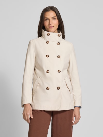 Christian Berg Woman Selection Jacke mit Stehkragen und Eingrifftaschen Stein 4
