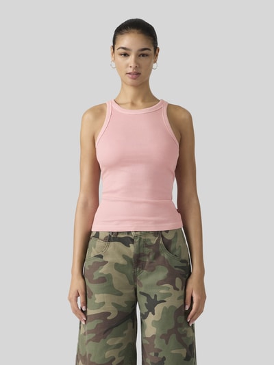 Levi's® Slim Fit Top aus Baumwoll-Mix Pink 4
