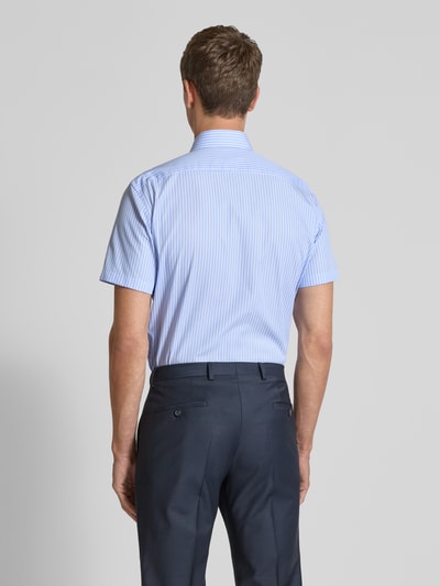 Christian Berg Men Regular fit zakelijk overhemd met knoopsluiting Bleu - 5