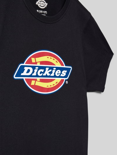 Dickies T-shirt z nadrukiem z logo Czarny 2