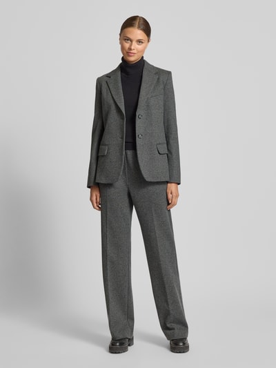 Weekend Max Mara Żakiet o kroju regular fit z dodatkiem wełny model ‘DILLY’ Średnioszary melanż 1