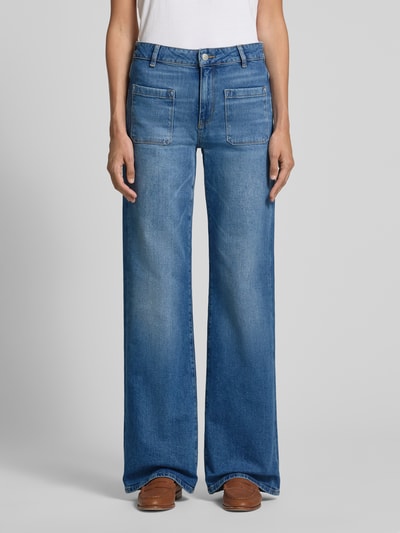 JOOP! Flared Jeans mit aufgesetzten Taschen Modell 'EMILIA' Jeansblau 4