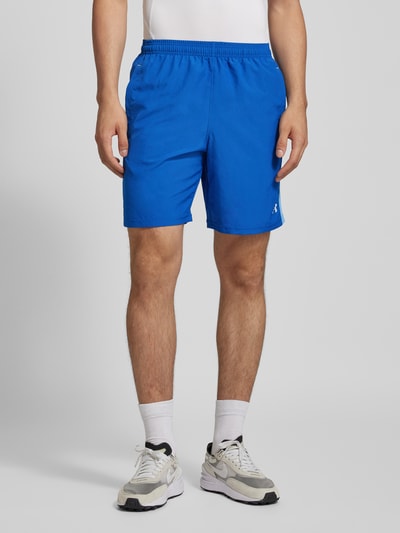 Under Armour Regular Fit Shorts mit Label-Print Modell 'Tech Utility' Rauchblau 4