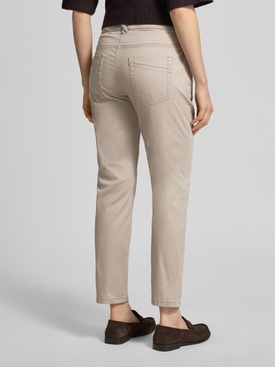 Tom Tailor Tapered Fit Chino aus Baumwoll-Mix Taupe 5