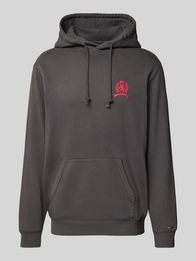 Tommy Jeans Regular fit hoodie van katoenmix Zwart - 2
